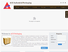 Tablet Screenshot of acepackaging.co.in